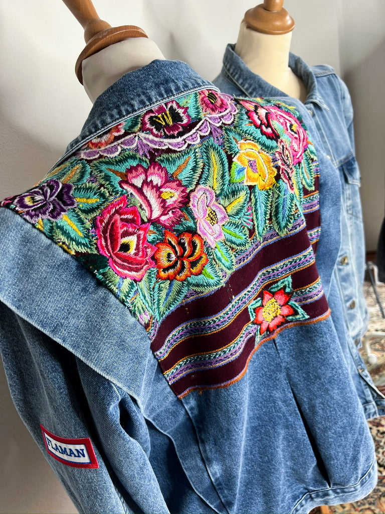 Huipil Denim Jacket
