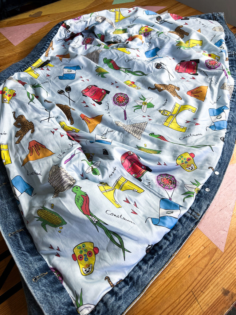 Huipil Denim Jacket