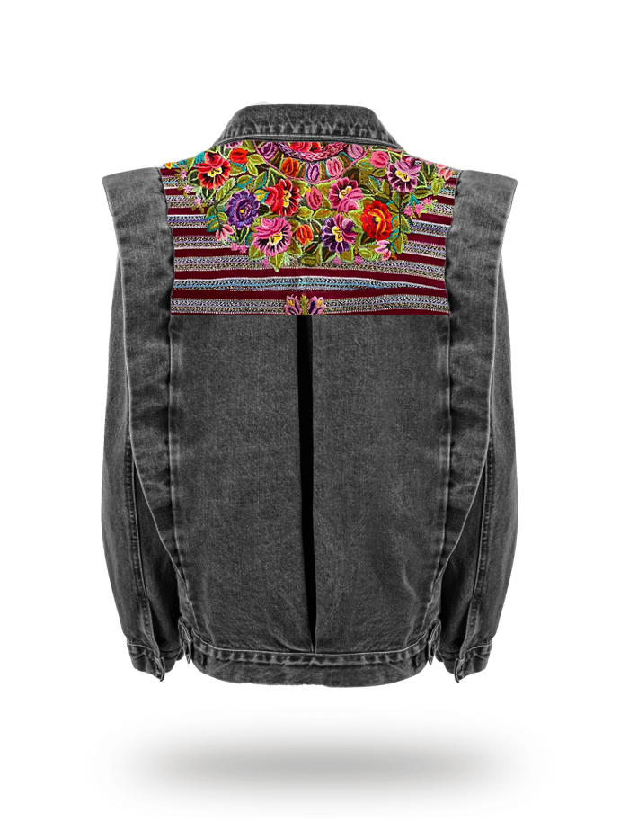 Huipil Denim Jacket