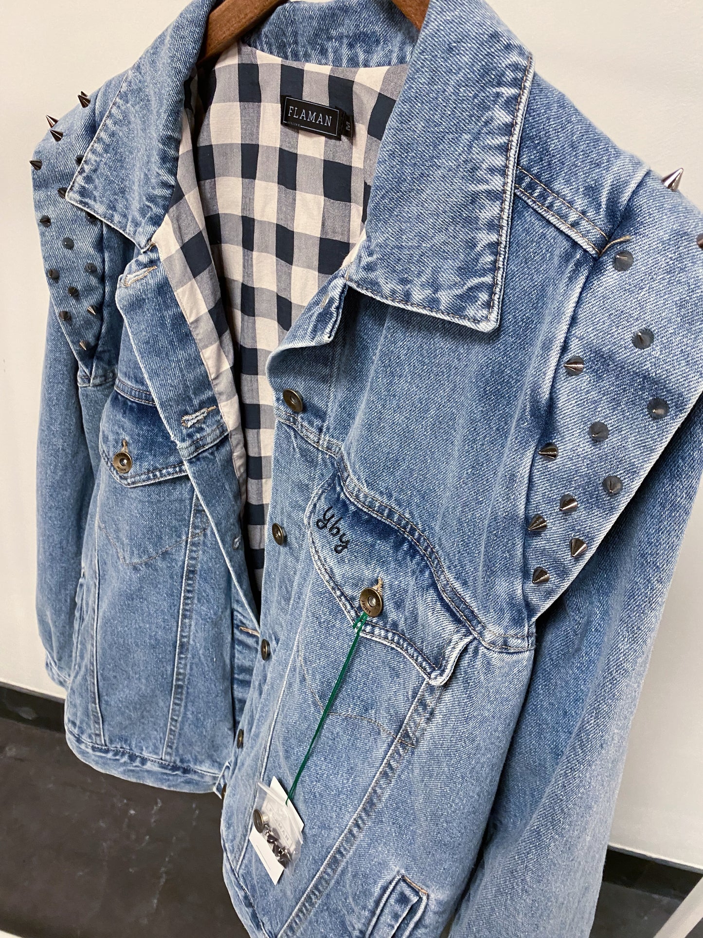 Set Tristan forro Old School + Iniciales tapeta bolsillo