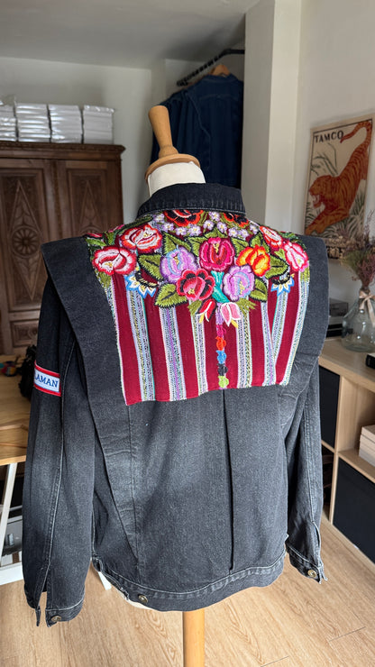 Huipil Denim Jacket