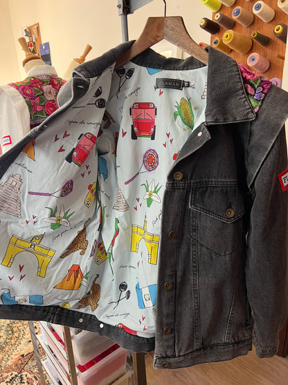Huipil Denim Jacket