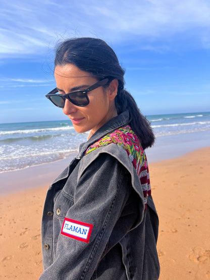 Huipil Denim Jacket