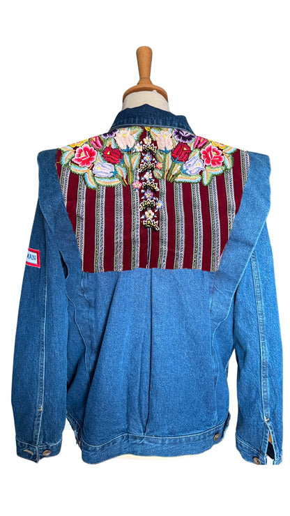 Huipil Denim Jacket