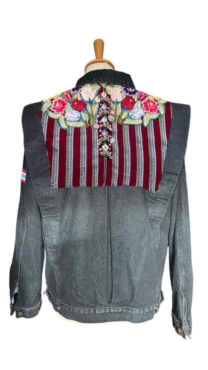 Huipil Denim Jacket