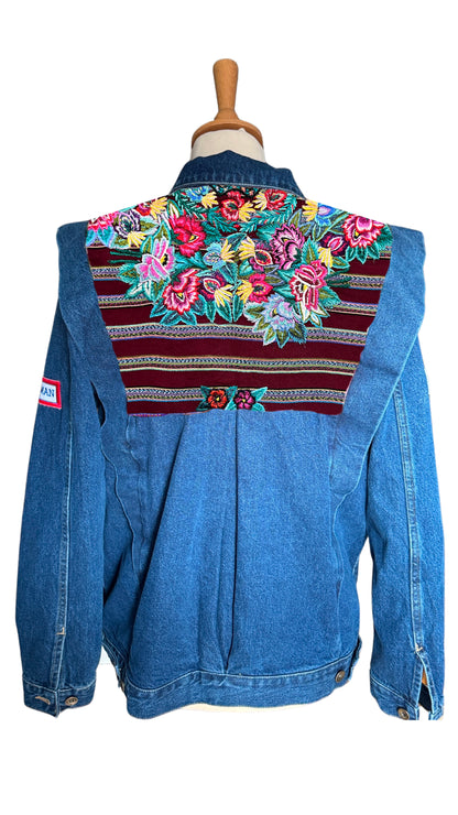 Huipil Denim Jacket